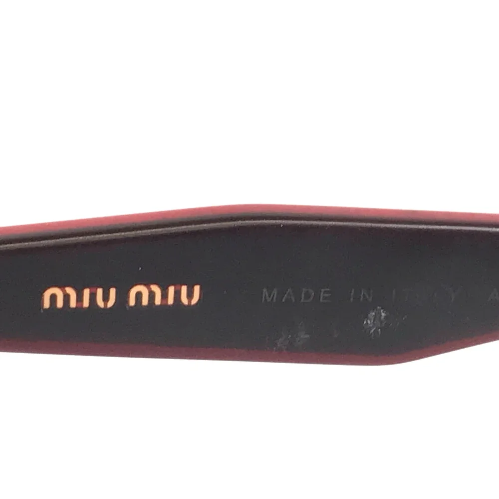 Miu Miu Eyeglasses Frames VMU05O UA5-1O1 Matte Tortoise Crystals 51-17-145